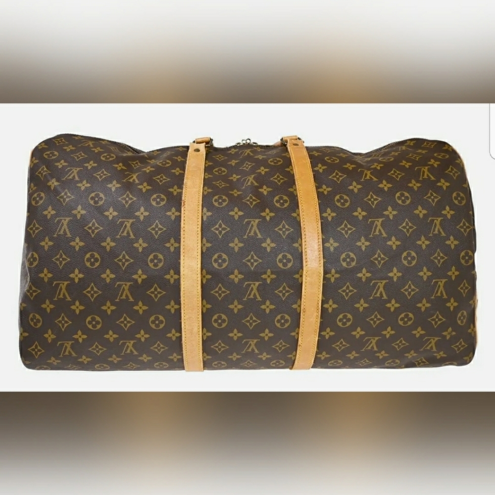 🌬LOUIS VUITTON Keepall 60 Travel Hand Bag Monogra - Picture 3 of 16